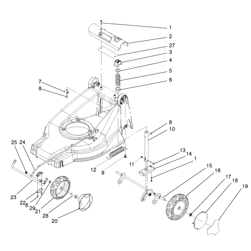Hoc and Wheel Assembly