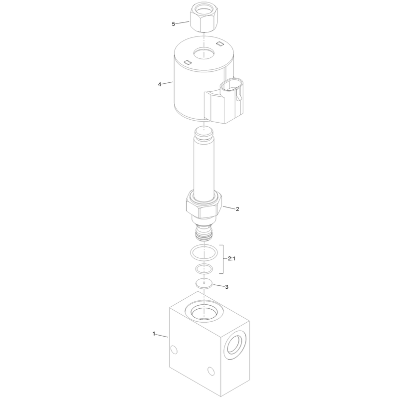 Proportional Relief Manifold Assembly No 136-8850