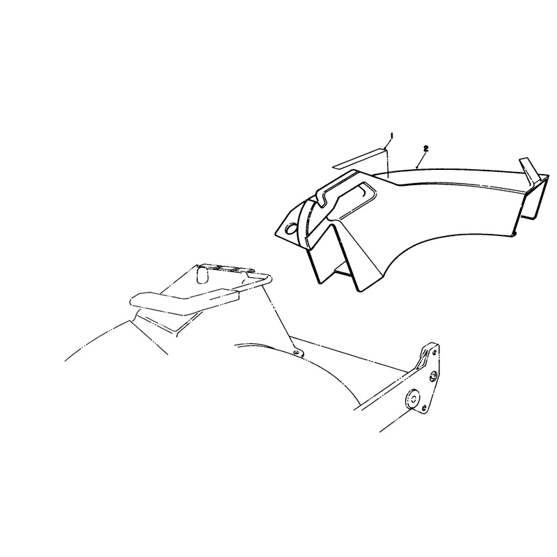 Side Discharge Chute Model No 59168 Optional