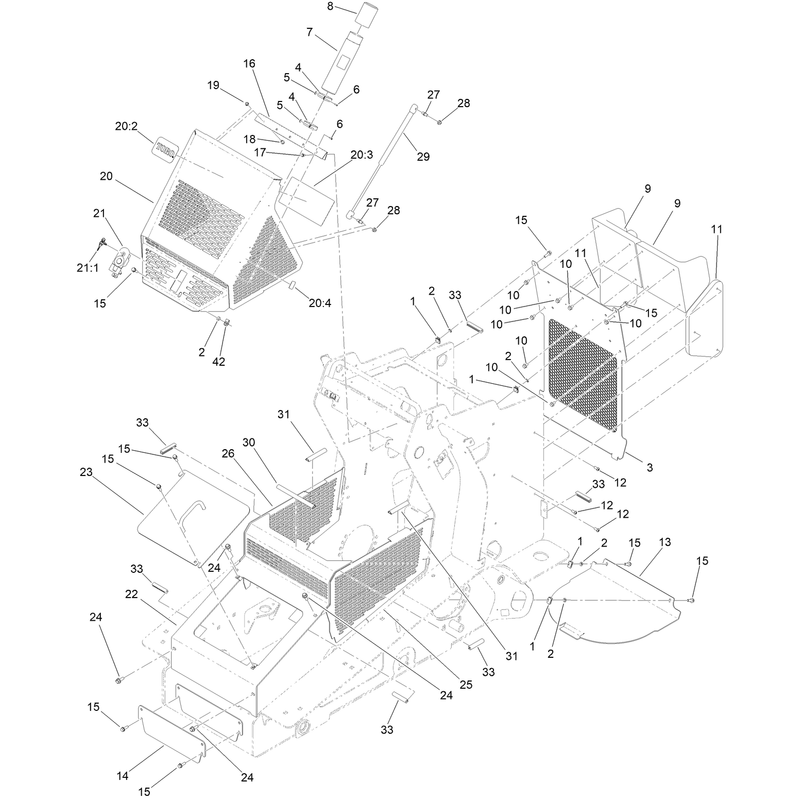 Hood and Covers Assembly