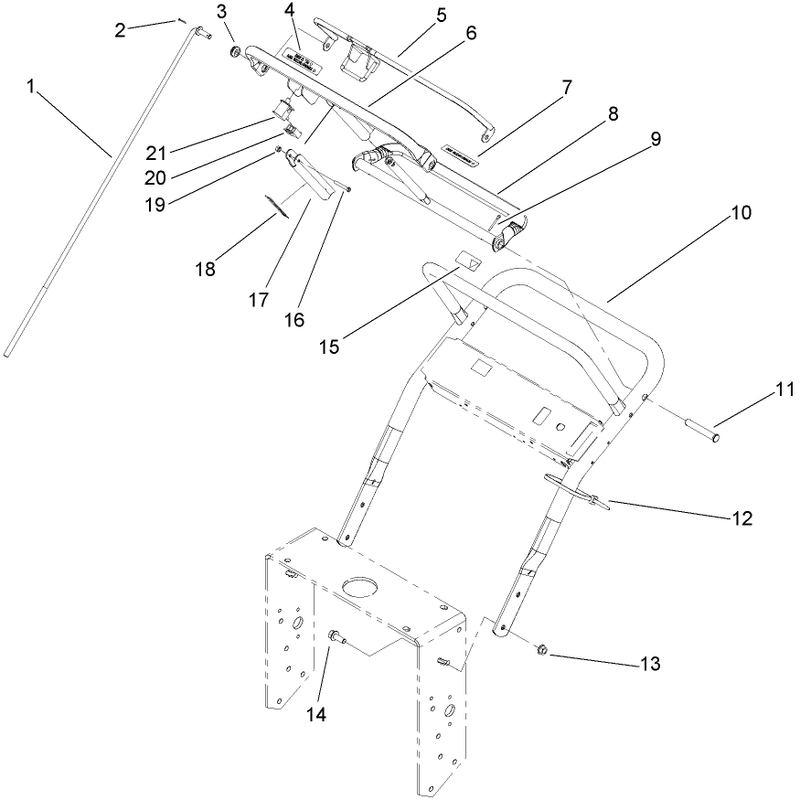 Upper Handle Assembly