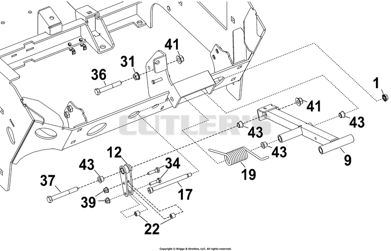 Handle Bar & Controls Assembly - 3
