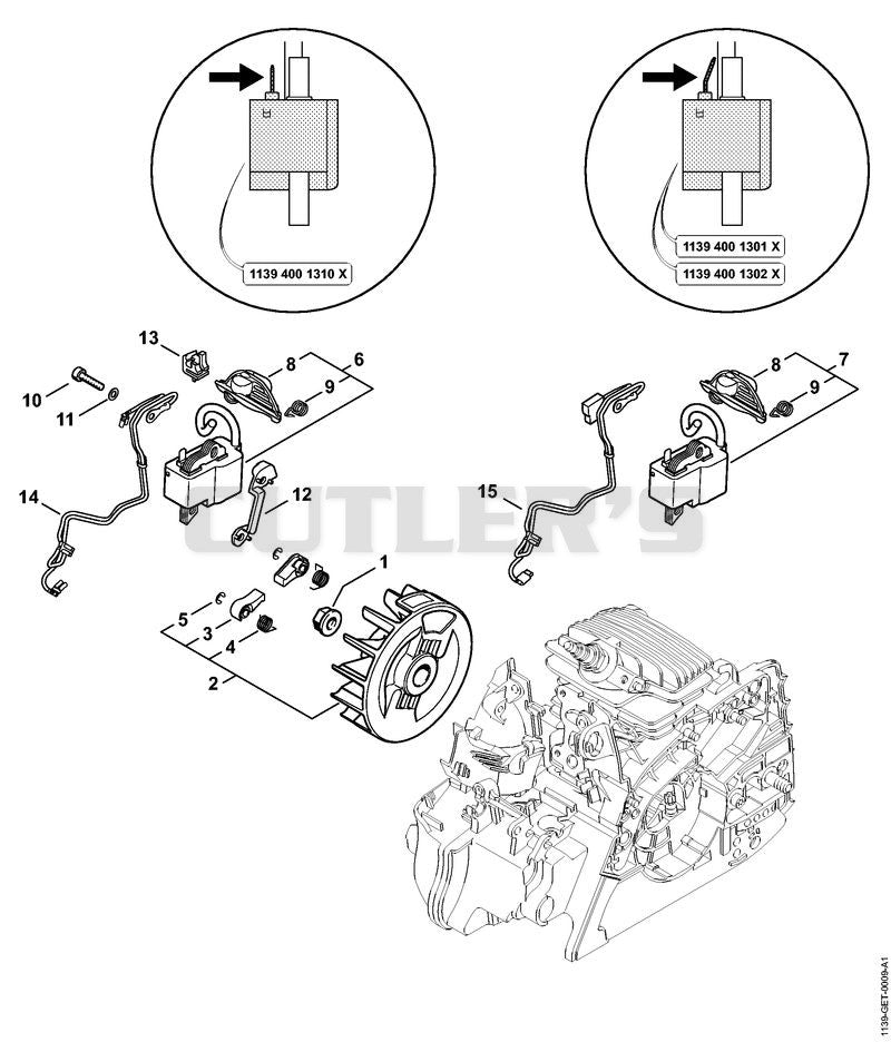 Ignition system MS 181 C