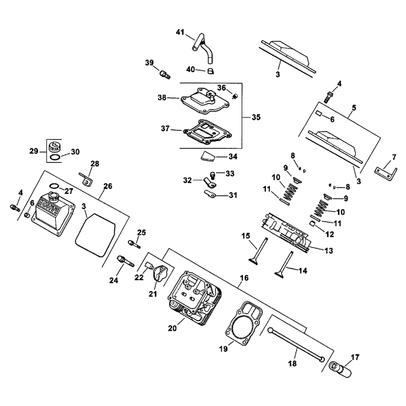 Headvalvebreather Assembly Engine Kohler Ch26s EFI Ps 78517