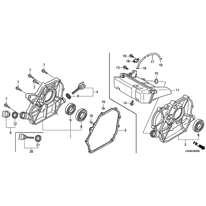CRANKCASE COVER
