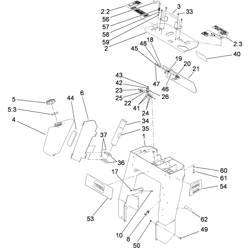 Control Tower Assembly