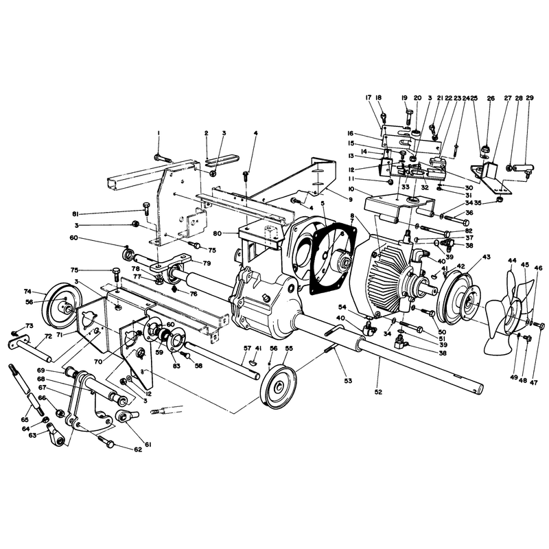 Transmission and Differential Assembly