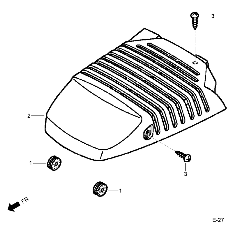 Top Cover Assembly Honda GCV160A-NBL1