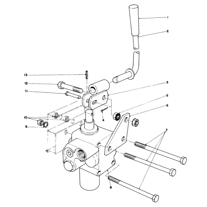 Valve and Lever Assembly