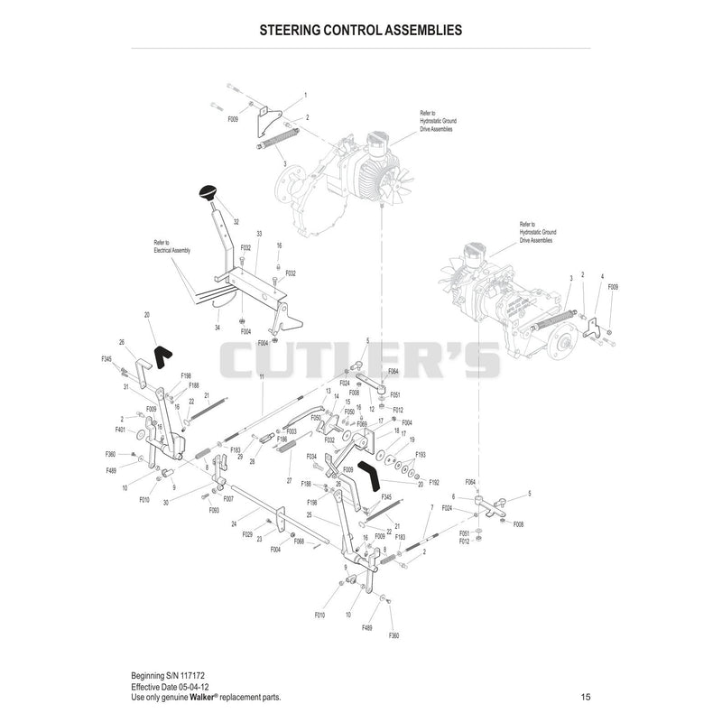 Steering Control Assemblies