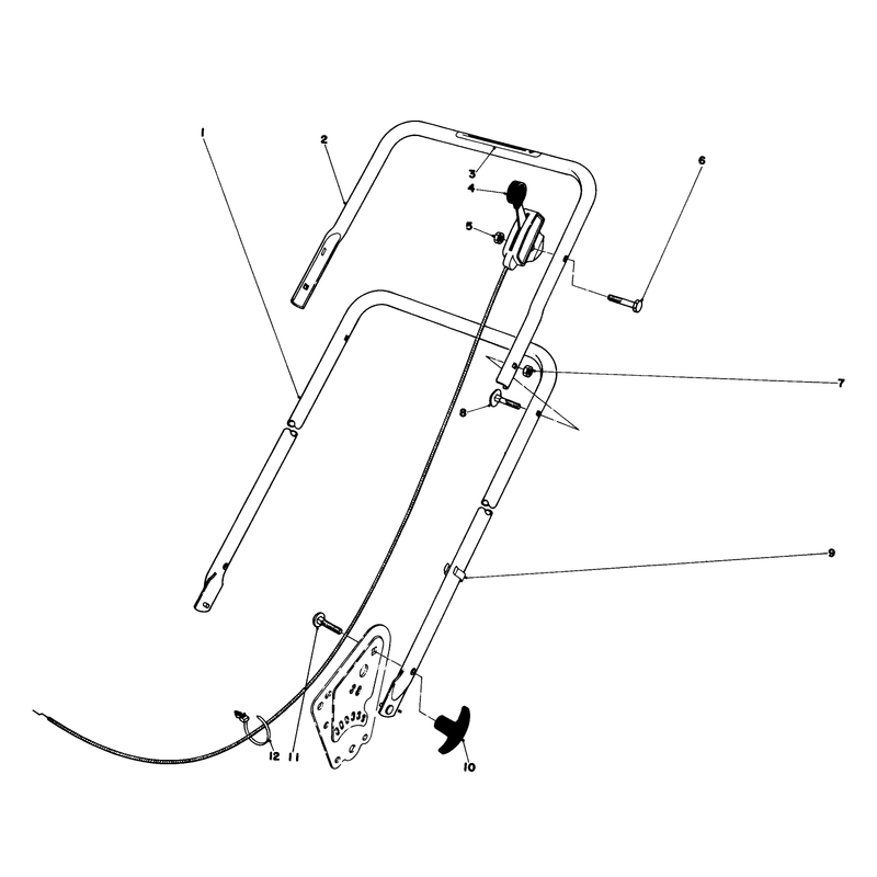 Handle Assembly Model No 16880