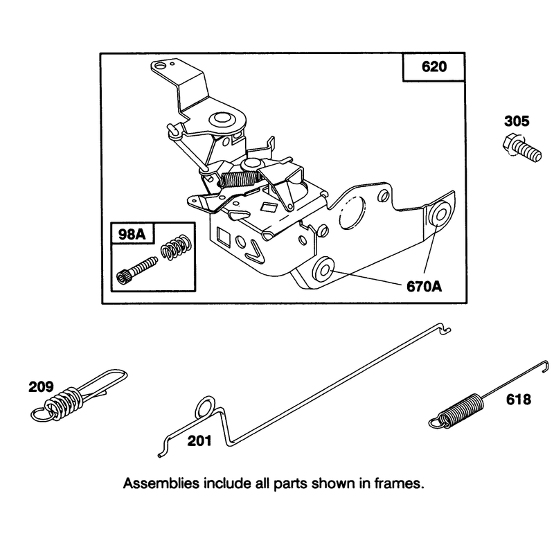 Engine Briggs and Stratton Model 122707-3187-01