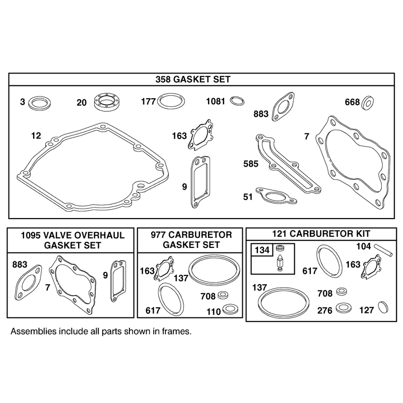 Engine Briggs and Stratton Model 12h802-1767-E1
