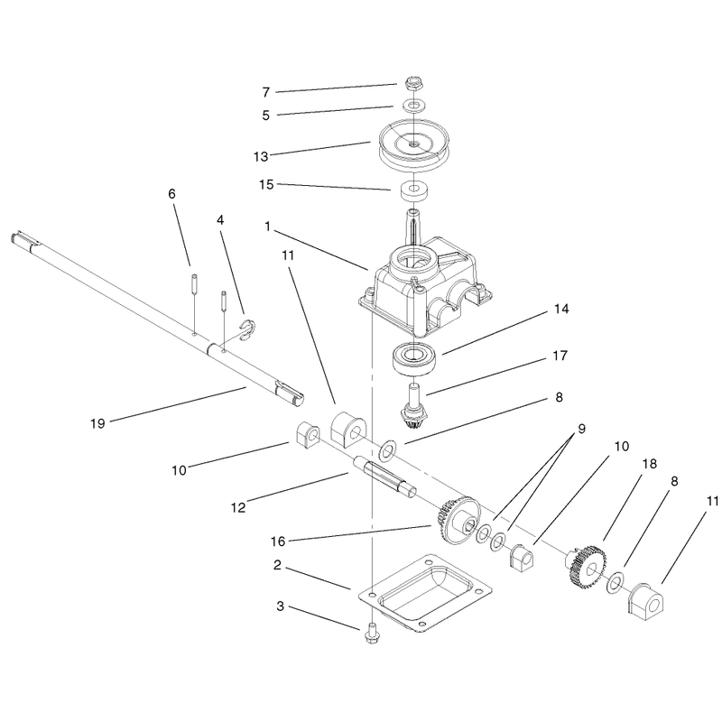 Gear Case Assembly
