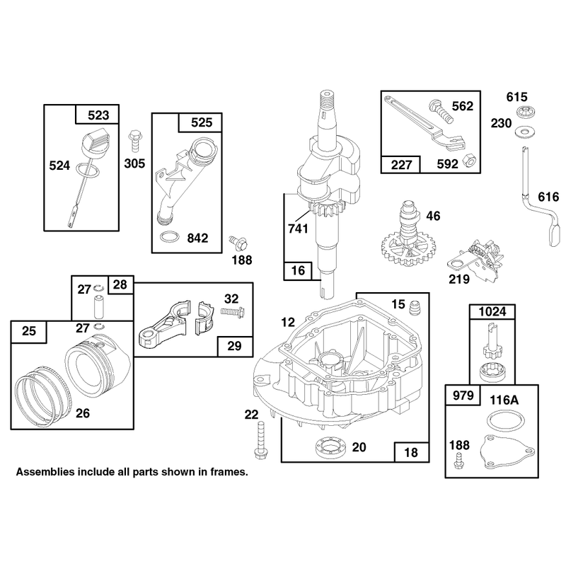 Engine GTS 150 Model No 20482 Only