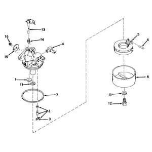Carburetor No 631612