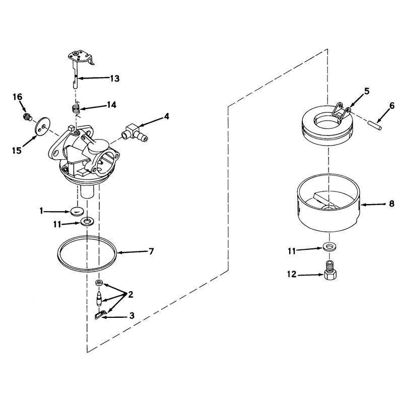 Carburetor No 631612