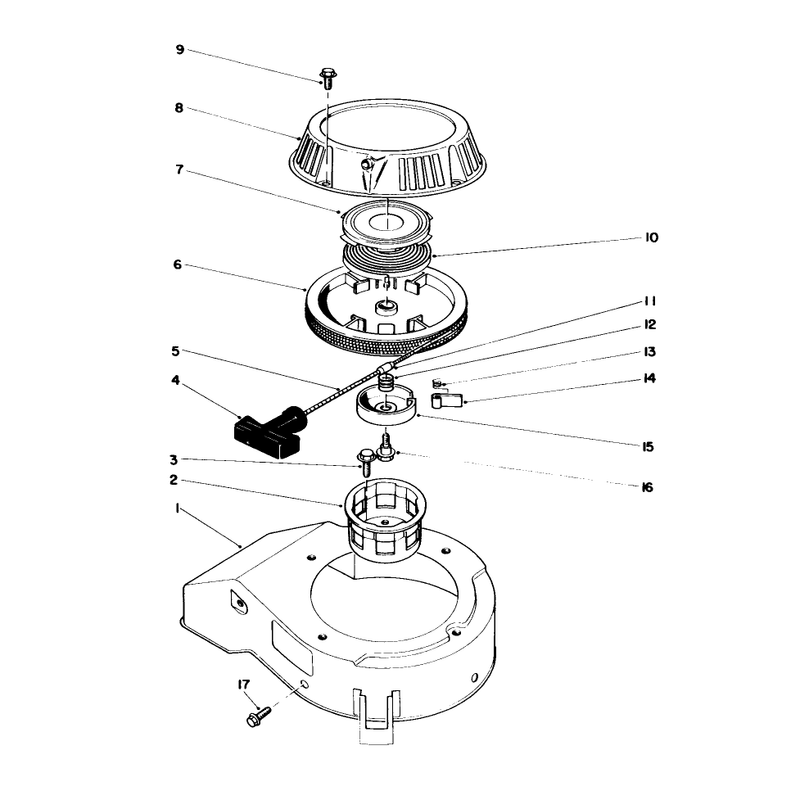 Recoil Assembly Engine No 47pg6