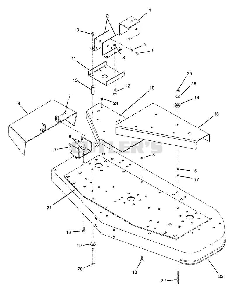 72" MOWER DECK - SIDE DISCHARGE