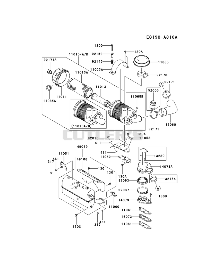 AIR-FILTER/MUFFLER