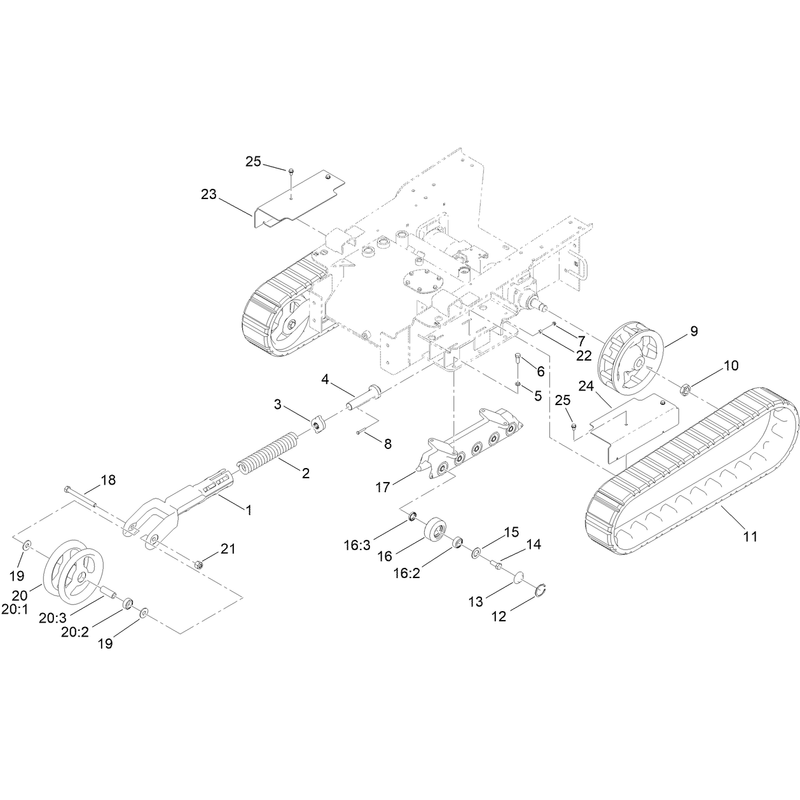 Track and Traction Assembly