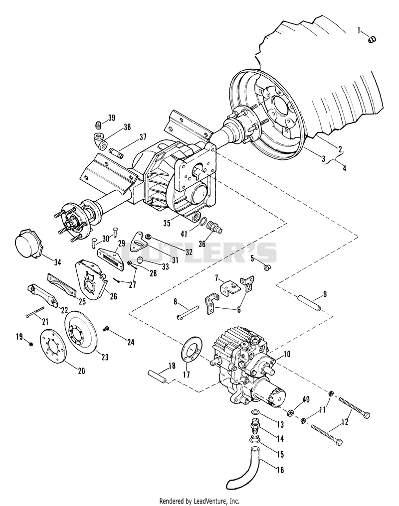 Hydrostatic Drive And Brakes