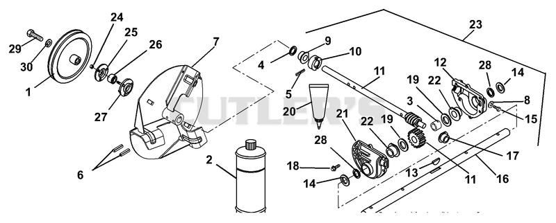 Gear Case And Impeller