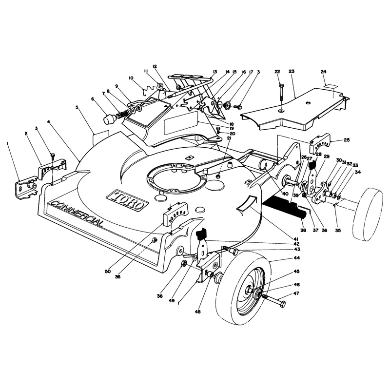 Housing Assembly Model 22030 Cond T