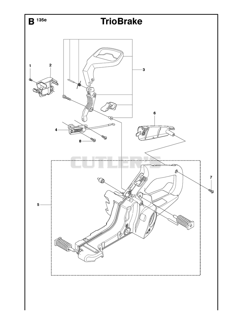 FUEL TANK & HANDLE