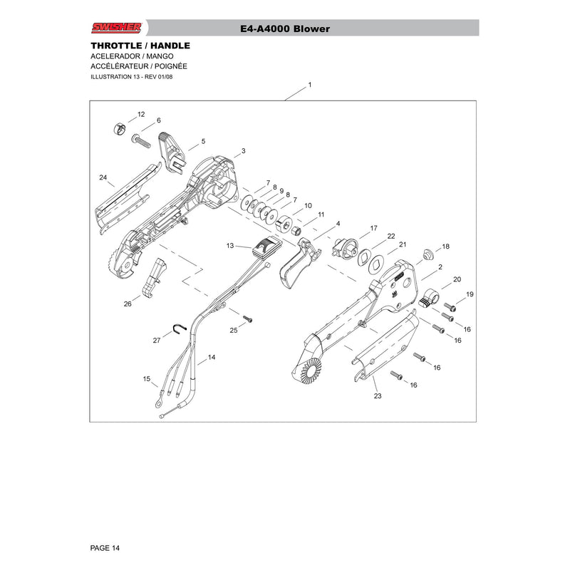 THROTTLE / HANDLE