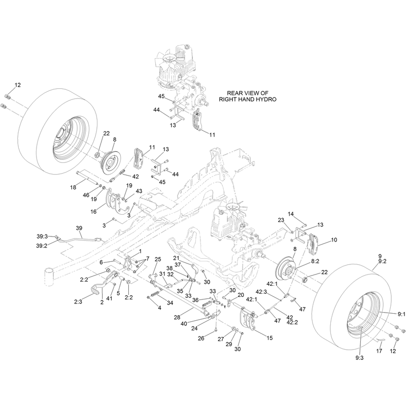 Parking Brake and Wheel Assembly
