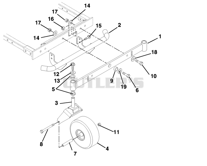 Front Axle, Tires And Bumper