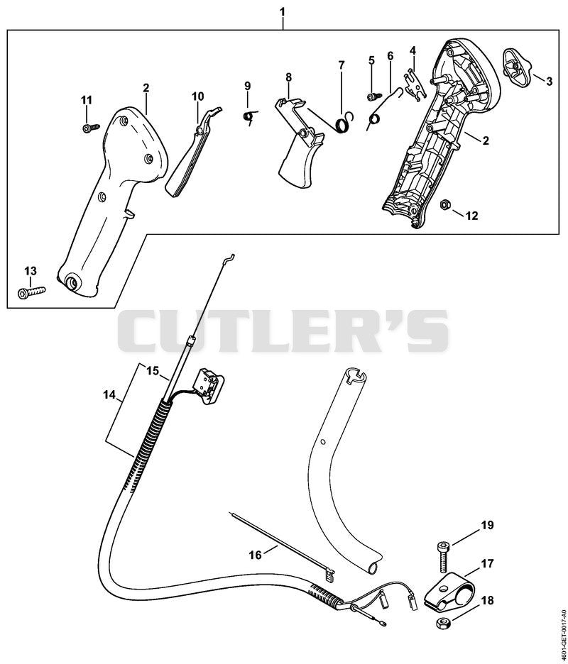 Control handle MM 55 C-E Z