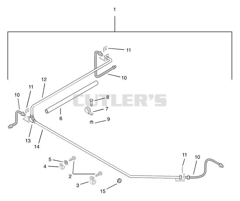 Hydraulic Brake Line Kit (Option 5)