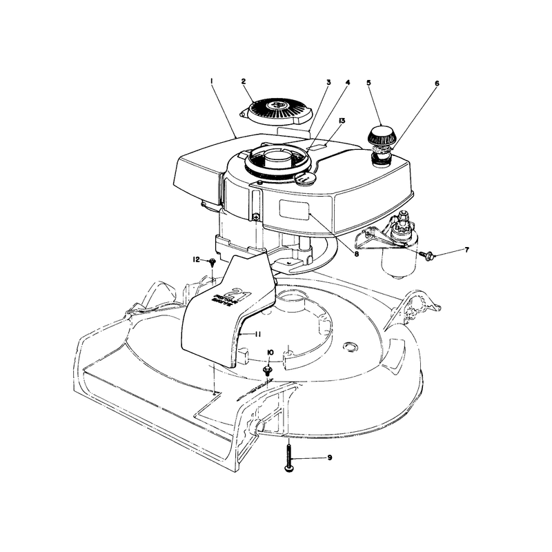 Engine Assembly Model No 21711