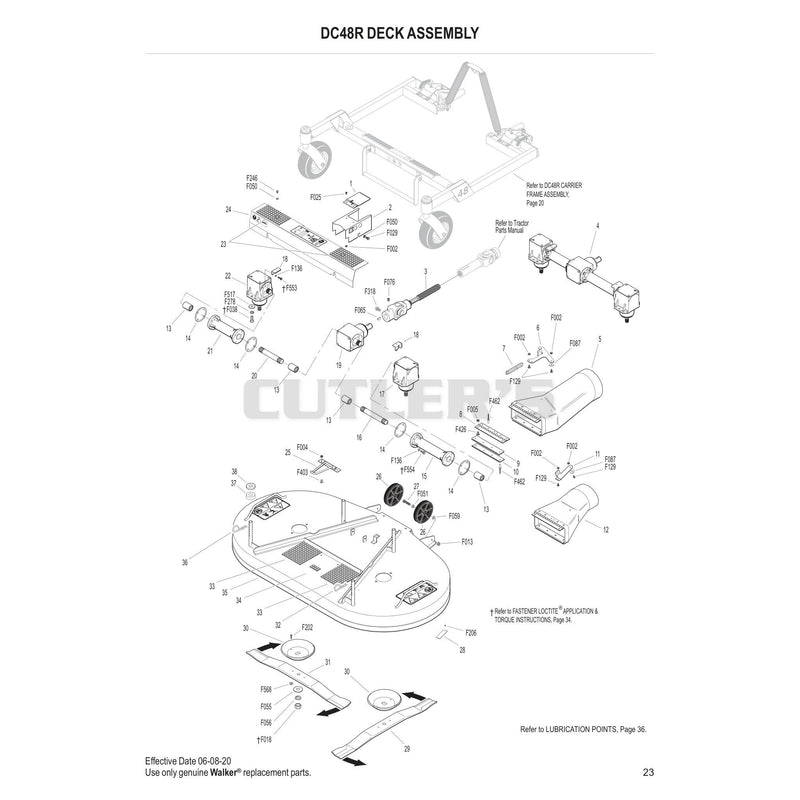 DC48R Deck Assembly