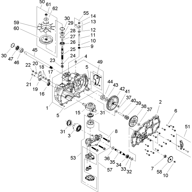LH Hydrostat Assembly Part No 108-2394