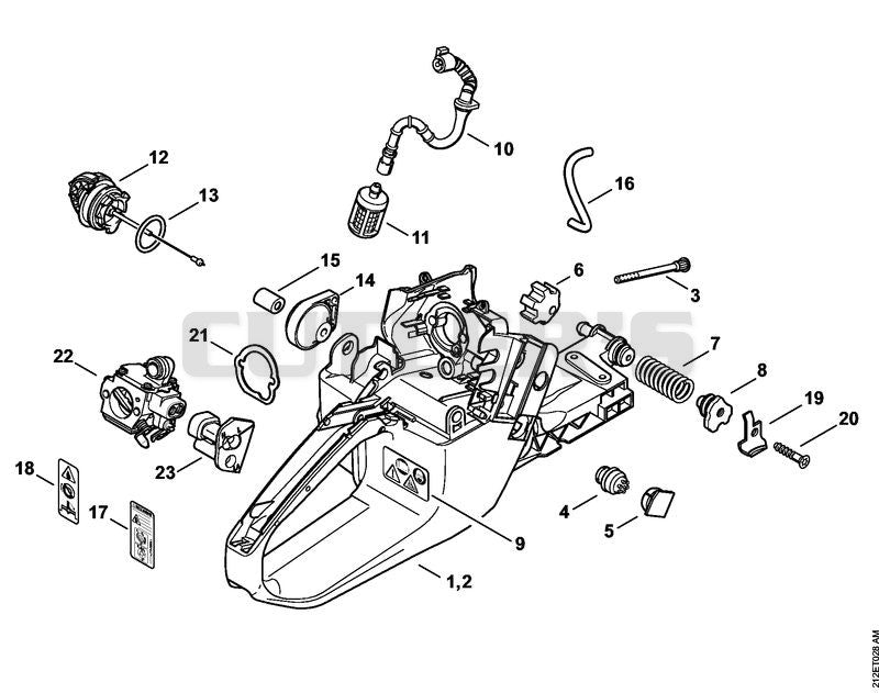 Tank housing