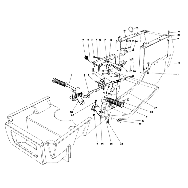 Brake & Clutch Pedal Assembly