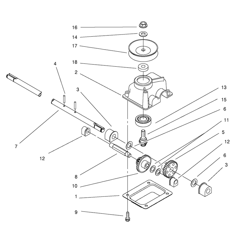Gear Case Assembly