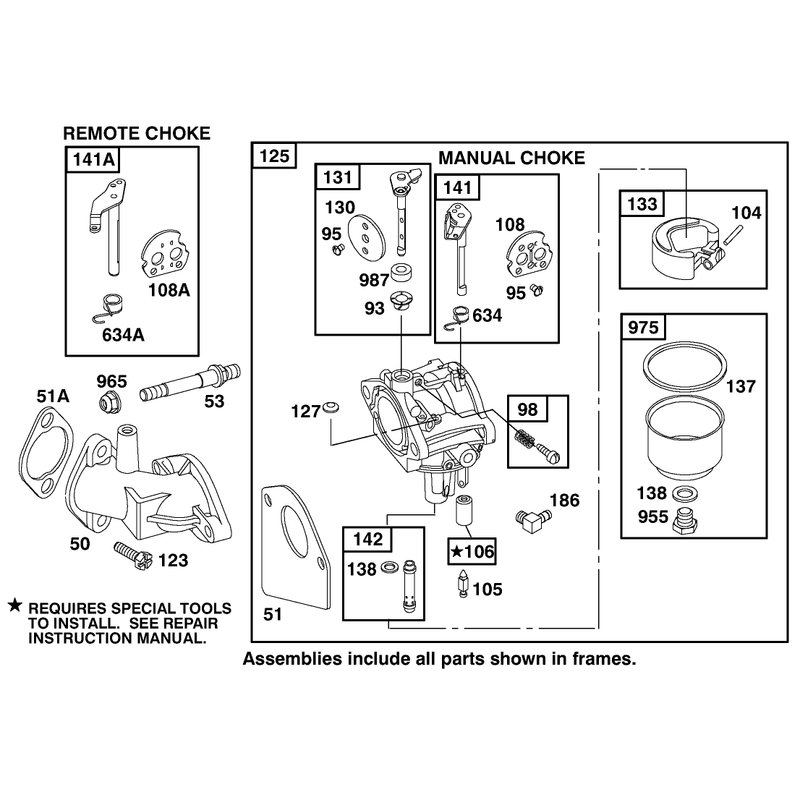 Engine Briggs and Stratton Model 195707-0421-E1