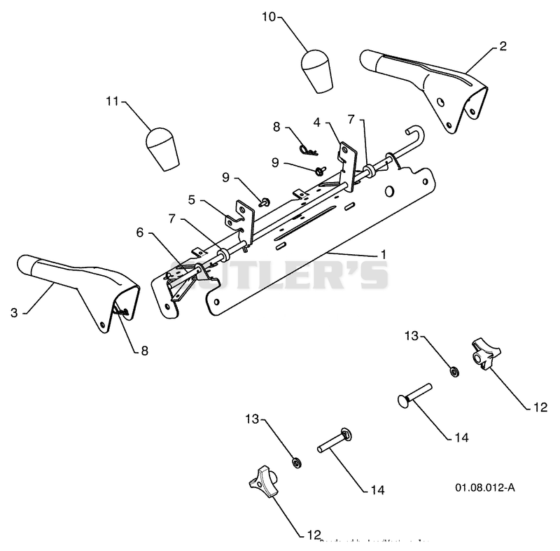 Control Panel/Levers