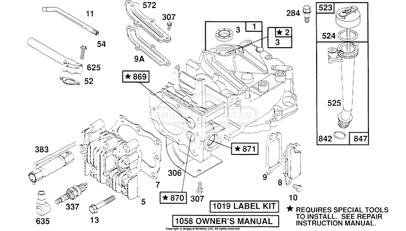 Cylinder,Cyl. Head,Oil Fill