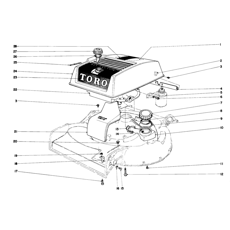 Englne Assembly Model No 21172