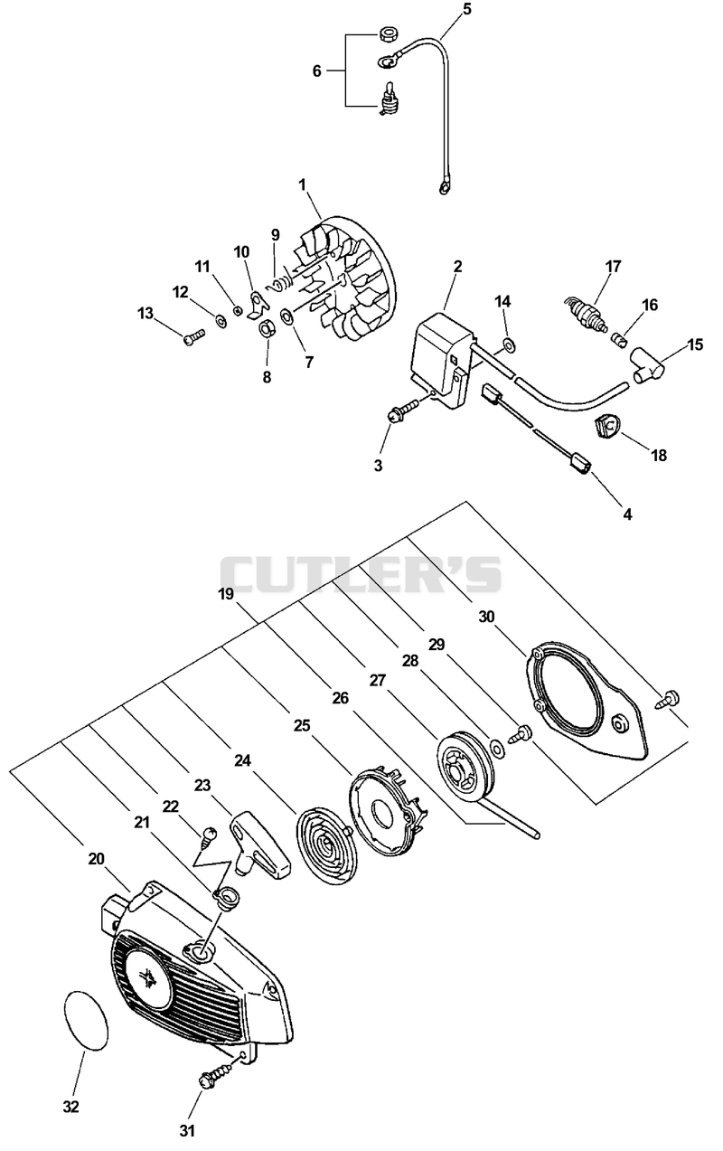 Ignition, Starter Assembly