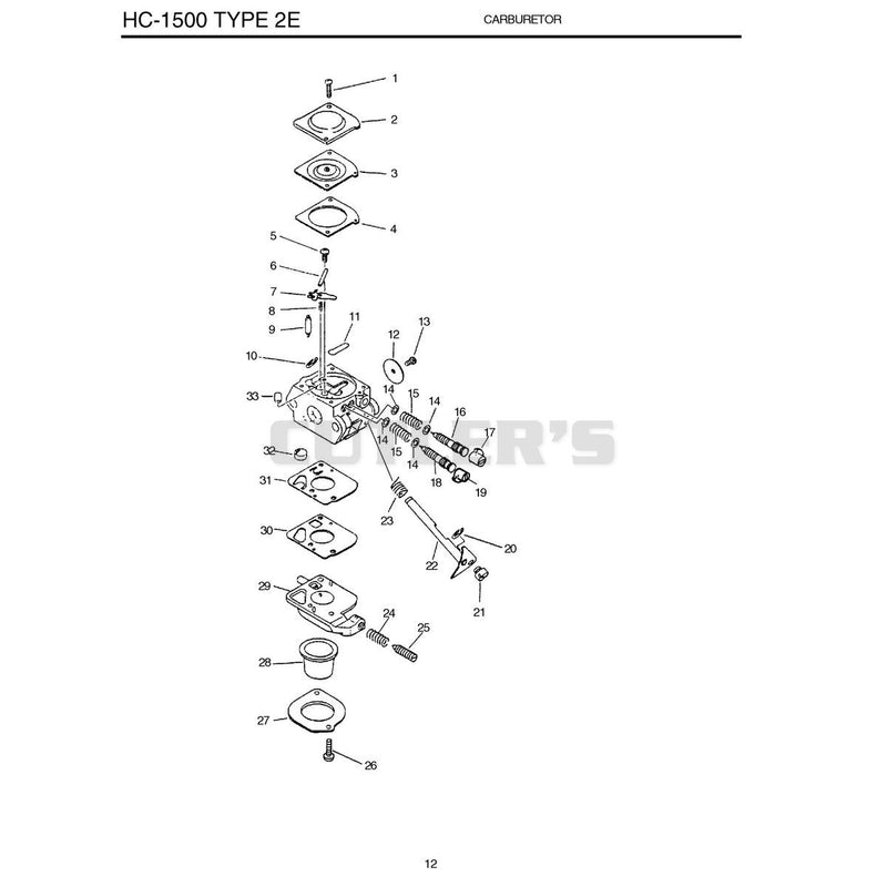 Type 2E Carburetor