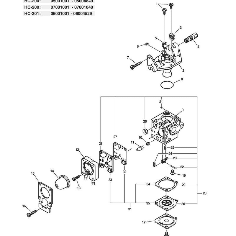 CARBURETOR -- RB-K66B