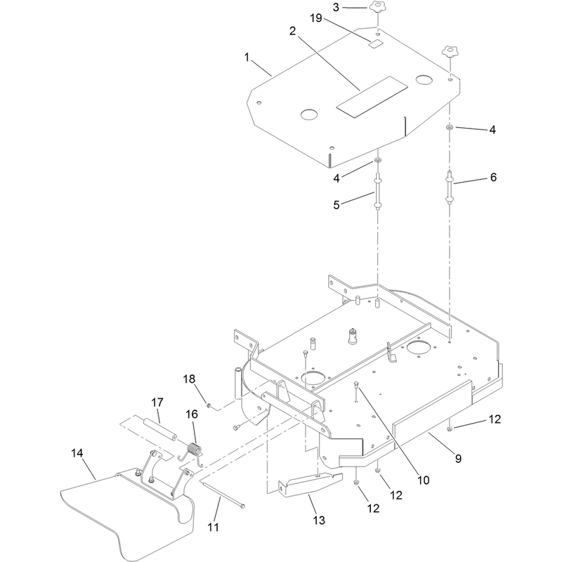 Deck and Shield Assembly
