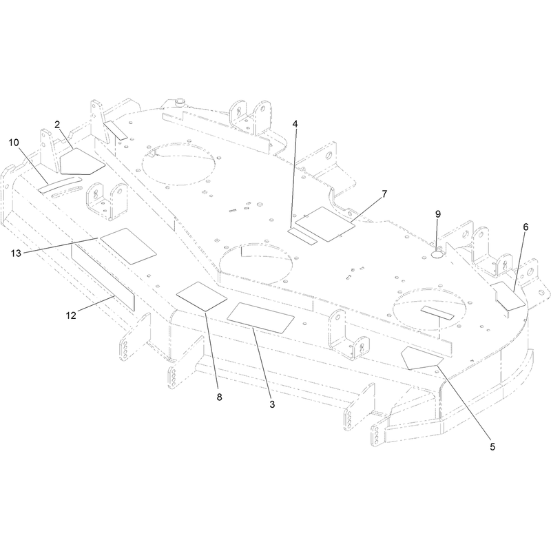 Deck Decal Assembly No 114-4473