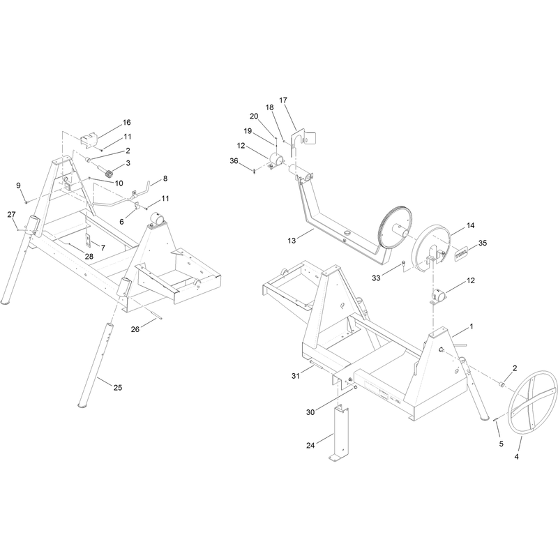 Main Frame Assembly